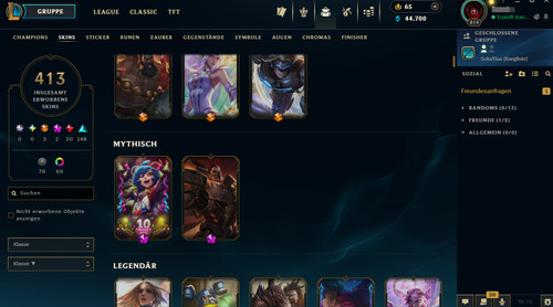 Lol acc plat - acc., 4