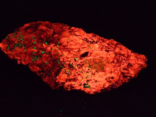 Calcit willemit sterling - calcit,willemit, uv