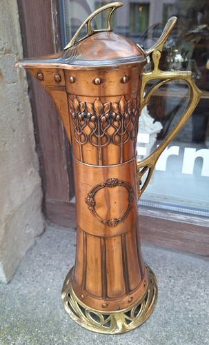Weinkanne jugendstil - 40, cm
