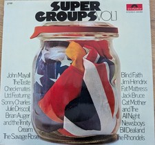 Super Groups Vol. 1 - feat. Taste / Rory Gallagher, Cream, Blind Faith - LP