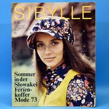 DDR Sibylle 2 1972 Vogue Modezeitschrift Strandkleider Sonnen Baden Mode 73