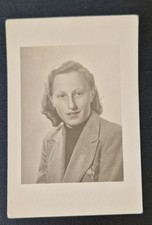 Altes Foto Portrait Frau Dame