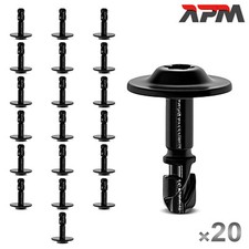 20x Befestigungsclips Stoßstange Kotflügel Schrauben für Audi A4 A5 A6 A7 A8 Q3