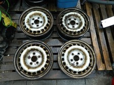 4 original VW Stahlfelgen 6,5J x16H2  ET      7H0601027C   #42#S#