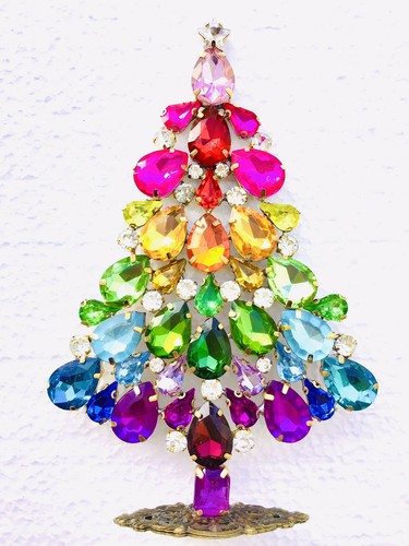 Strass weihnachtsbaumständer - strass,