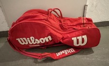 Wilson Tennis Tasche Rot für