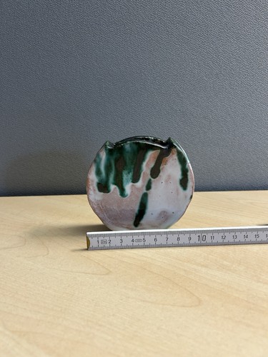 Vintage scheibenvase - scheibenvase,