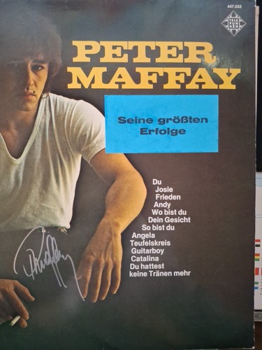 Peter maffay autogramm - maffay,