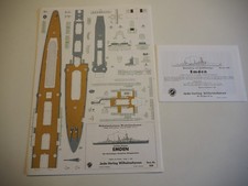 Jade Verlag Wilhelmshaven Kartonbaumodell, Neu, Emden