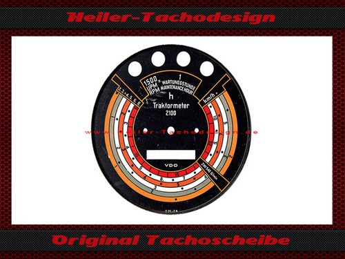 Tachoscheibe für traktormeter - tachoscheibe,
