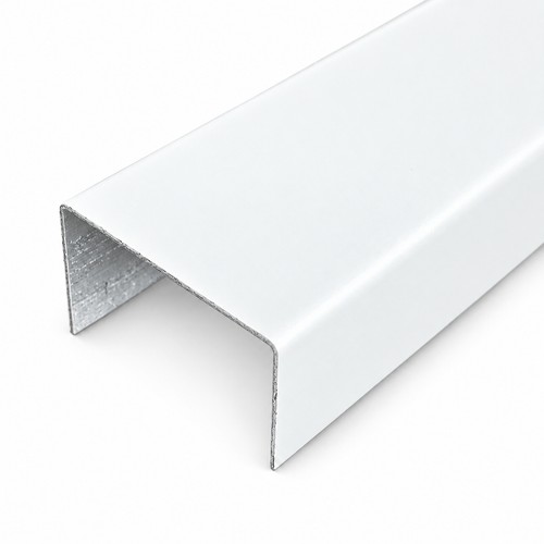 Alu profil ral9016 - u-profil,
