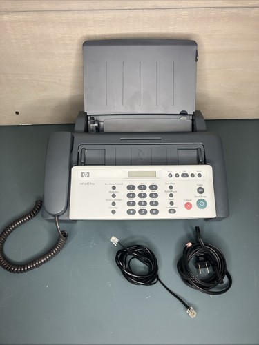 640 series fax machine - hp,