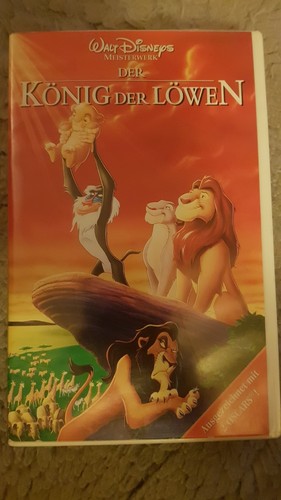 Vhs walt disneys der - disneys,