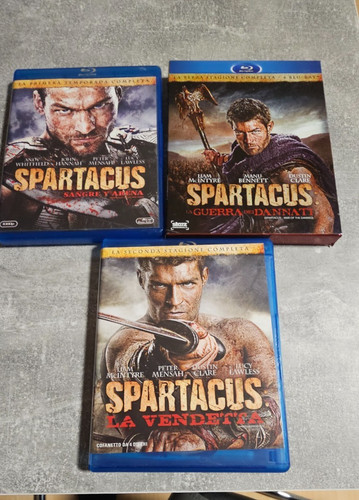 Spartacus blu ray komplett - spartacus,