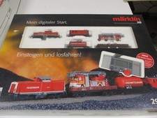 Märklin Spur H0 29750 Starter Set Feuerwehr Diesellok BR 212 Digital MM FX OVP
