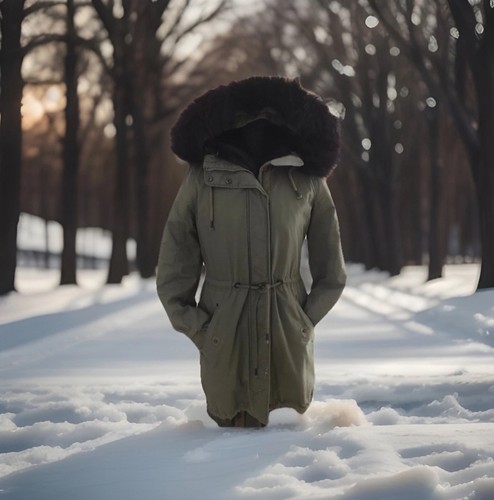 Parka dreimaster damen khaki - parka,