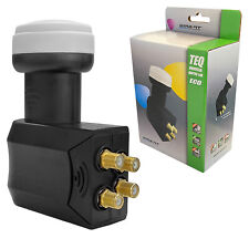 Universal Quatro Quattro LNB LNC LMB SAT Digital ECO UHD 4K für Multischalter HD