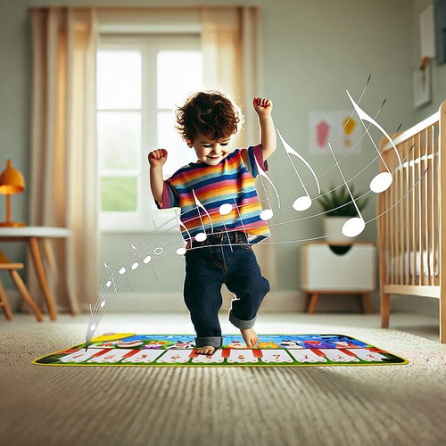 Kinder klavier und musikmatte - kinder-klavier-,