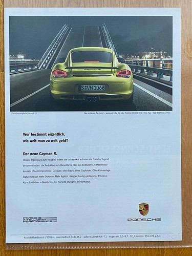 Der neue cayman porsche 987 - der,