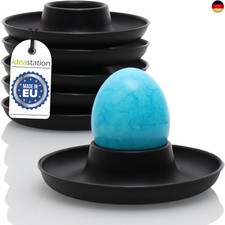 Eierbecher schwarz aus - , plastik