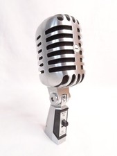 IMG-Stageline DM-055 Mikrofon Vintage-Look Elvis Rock´n´Roll Rockabilly