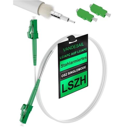 Lwl glasfaser kabel apc - glasfaser-kabel, lc/apc