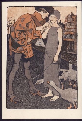Autotypie druck von 1903 - autotypie,