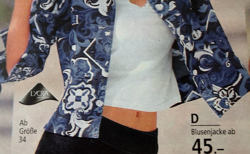 Damen blusen jacke blau - damen-blusen-jacke,