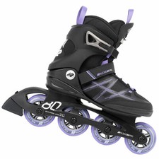 K2 Alexis 80 Pro Inline-Skates Inliner Fitnessskates 80mm/80A Schwarz/Grün