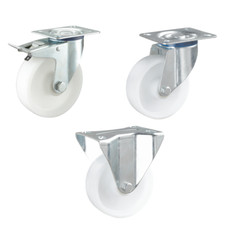 Transportrollen Schwerlastrollen Polyamide Nylon Kunststoff 080 100 125 160 200