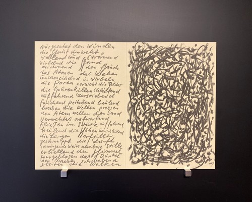 Günther uecker einblatt - gÜnther,