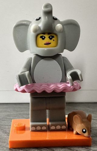 Lego elephant girl - lego, elefant