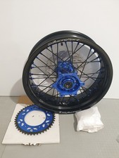 SM Racing Spirit Supermoto Felgensatz Schwarz/Blau für KTM 690