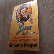 Sehr seltenes grimm triepel - sehr,