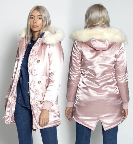 Damen parka jacke wattiert - damen,