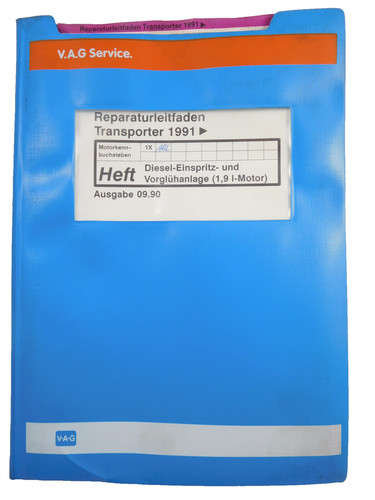 Reparaturleitfaden 9 l - vw, t4