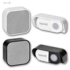 Funk-Türklingel für 230V Steckdose oder Batterie ATEL, 38 Töne Tür-Gong-kabellos