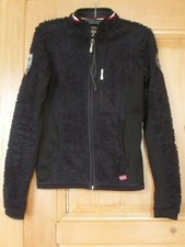Jacke Fleece Teddie Midlayer dunkelblau NAPAPIJRI Gr. XS / 164 / 34 Maße!