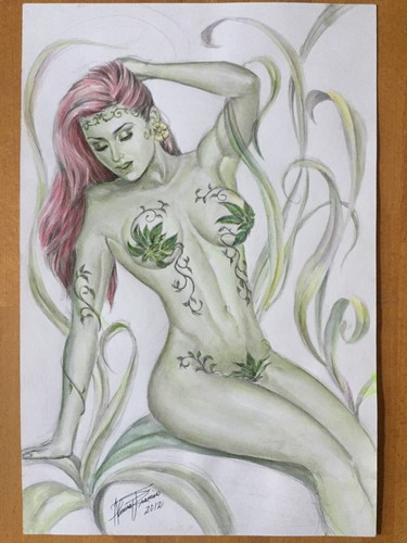 Comic originalzeichnung poison - comic,