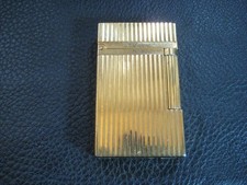 S.T Dupont Feuerzeug Gold Montparnasse  Linie 2 Komplett Überholt Garantie