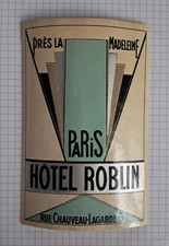 Hotel Roblin Paris France