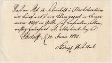 Hannover 1772 seltener