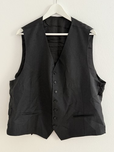 Herren weste schwarz - schwarz, virgin