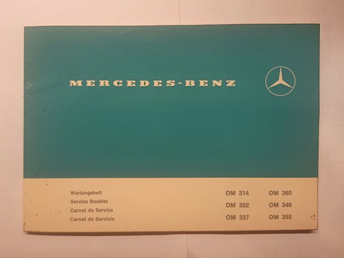 Mercedes benz wartungsheft - mercedes-benz,