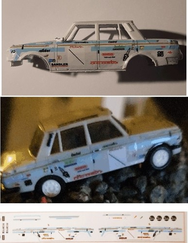Wartburg rally decal nix - ,,