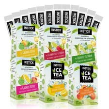 (149,90€/1kg) 40 INSTICK Getränkepulver Ice Tea Mix Paket Zuckerfrei Vegan