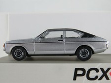 PCX87 870339 Ford Granada Coupé (1975) in silbermet./mattschw. 1:87/H0 NEU/OVP