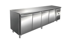 Gastro edelstahl kühltisch - edelstahl,