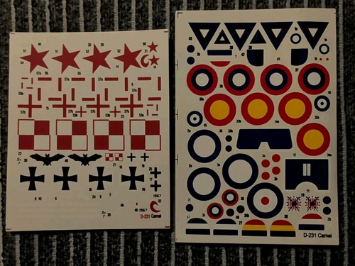 Decal sopwith camel - decal,