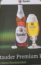 Blechschild BRAUEREI STAUDER